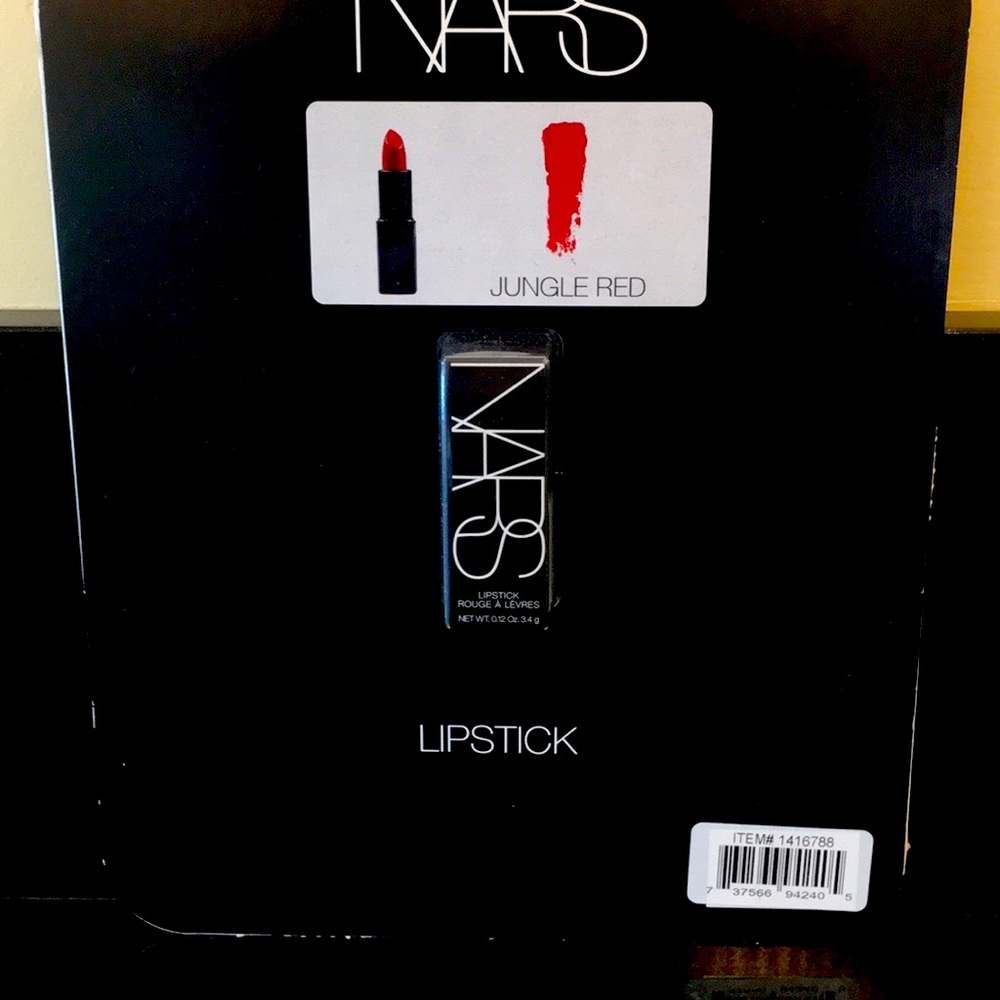 NARS lip stick, jungle red.  Package never opened.